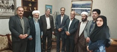 دیدار امام جمعه شهرستان نهاوند با کارکنان اداره ورزش و جوانان
