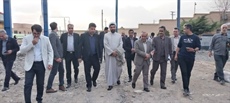 بازدید مدیرکل ورزش وجوانان استان همدان از پروژه خیرساز ژیمناستیک ملایر
