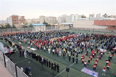همایش بزرگ ورزش صبحگاهی غرب کشور در همدان برگزار شد
