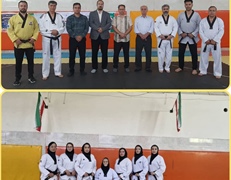 برگزاری آزمون عملی ممتحنین هیات تکواندو استان