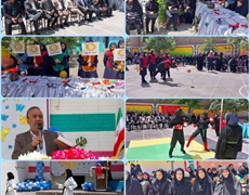 برگزاری مراسم اختتامیه جشنواره دختران آفتاب ایران در شهرستان ملایر