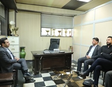 بازدید مدیرکل ورزش و جوانان از هیئت والیبال استان همدان