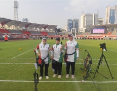 کسب مدال برنز تیرانداز همدانی در مسابقات تیراندازی با کمان قهرمانی آسیا