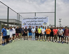 برگزاری سومین کمپ تمرینی-آموزشی مشترک تنیسورهای کرمانشاه و همدان