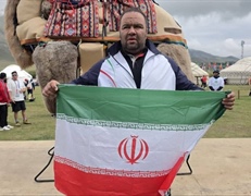 سجاد سلطانی‌نژاد قهرمان قوی‌ترین مردان مسابقات جهانی روستایی و عشایری شد