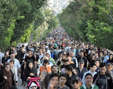 برگزاری همایش بزرگ پیاده روی خانوادگی استان همدان به مناسبت هفته جوانی و جمعیت