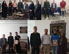 تجلیل از ورزشکاران گلبال و فوتسال در تویسرکان