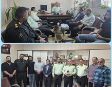 دیدار هیئت دوچرخه سواری با جانشین محترم فراجا گرامیداشت هفته نیروی انتظامی در شهرستان ملایر