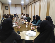 جلسه هماهنگی برنامه‌های هفته تربیت بدنی با حضور رحیمی، رئیس اداره ورزش و جوانان شهرستان تویسرکان