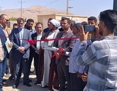 افتتاح زمین چمن مصنوعی بشیک‌تپه کبودراهنگ