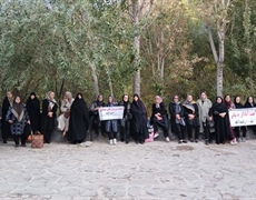 طبیعت‌گردی و پیاده‌روی بانوان ورزش صبحگاهی اسدآباد در روستای گردشگری ملحمدره