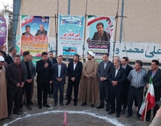 کلنگ‌زنی نخستین استخر روستایی استان همدان در ملایر