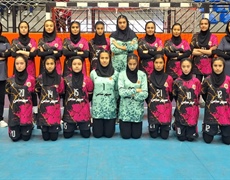 حضور دختران سامنی در لیگ هندبال آیندگان کشور