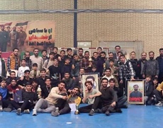 اختتامیه مسابقات فوتسال جام شهدای دانش آموز شهر مریانج و شهید طریق القدس امیر محمد زمانی