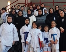 درخشش دختران ملایری در مسابقات قهرمانی کاراته بانوان غرب کشور