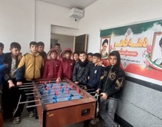 مسابقات فوتبال دستی گرامیداشت دهه مبارک فجر در روستای ینگی کند شهرستان ملایر