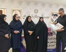 تجلیل از کارشناس امور جوانان اداره ورزش و جوانان شهرستان ملایر