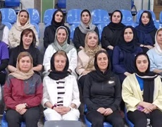 حضور بانوی ملایری در دوره آموزشی ارتقاء و دانش افزایی  مربیگری بدمینتون بانوان کشور