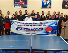 برگزاری دوره داوری درجه سه تنیس روی میز در تویسرکان