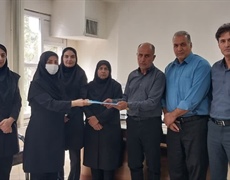 تجلیل و تقدیر از کارمند بازنشسته اداره ورزش و جوانان شهرستان ملایر