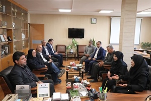 دیدار رئیس فدراسیون ژیمناستیک با مدیرکل ورزش و جوانان استان همدان