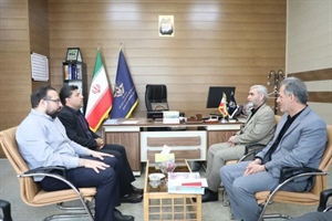 دیدار مدیرکل ورزش و جوانان استان همدان با مدیرکل زندان‌های استان به مناسبت هفته قوه قضائیه