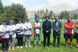 مدیرکل ورزش همدان در اردوی آماده‌سازی تنها کماندار استان برای بازی‌های آسیایی ناگویا