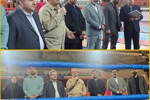 اجتماع عظیم رزمی‌کاران استان همدان به مناسبت سالگرد شهادت سردار شهید حاج حسین همدانی